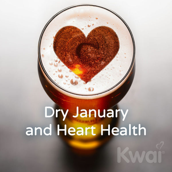 Dry January – the heart healthy New Year’s resolution which is more beneficial than you think