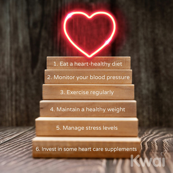 A healthy heart in just 6 steps